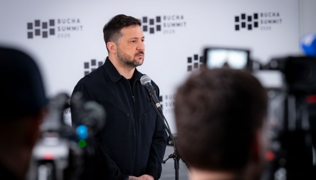  Зеленський про Бучу та інші воєнні злочини: Трек справедливості довгий, але ми дотиснемо 