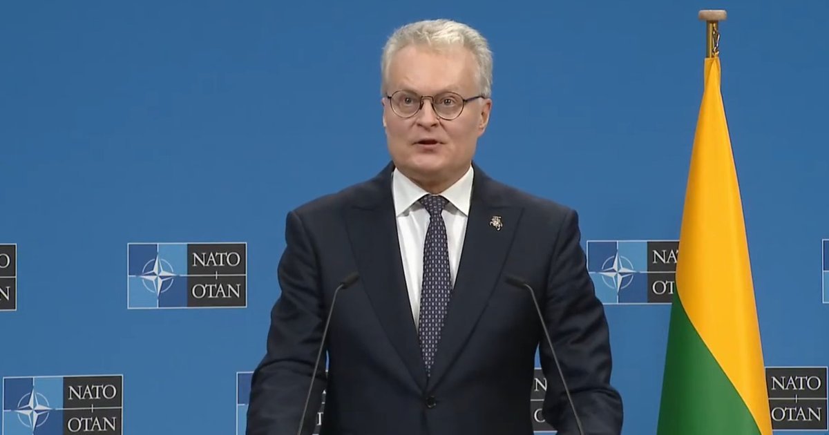  Мирний план США не має базуватися на капітуляції України, - Науседа 