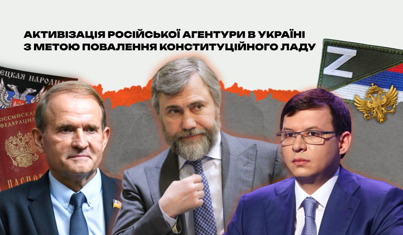  Поразка на полі бою змушує росію активізувати внутрішній план дестабілізації та повалення конституційного ладу в Україні 