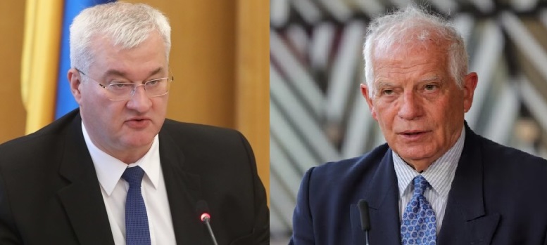  Сибіга і Боррель поговорили про прогрес із 35 млрд євро кредиту за рахунок росактивів 