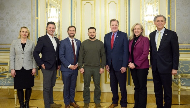  Зеленський зустрівся із двопартійною делегацією Конгресу США 
