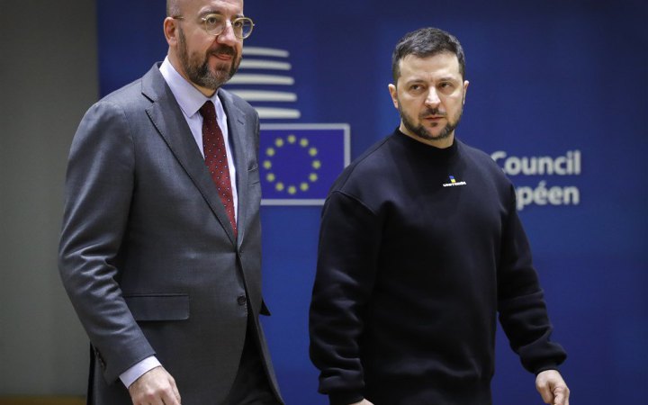  Зеленський обговорив з президентом Євроради виконання рекомендацій для вступу в ЄС 