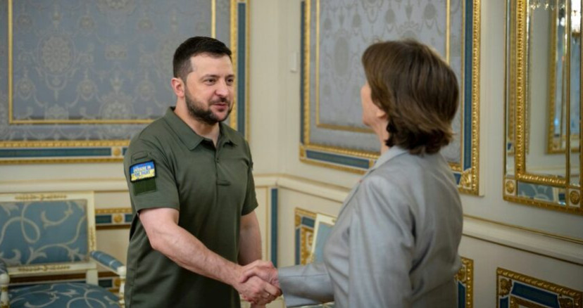  Зеленский прокомментировал визит министра по вопросам Европы и иностранных дел Франции в Украину 