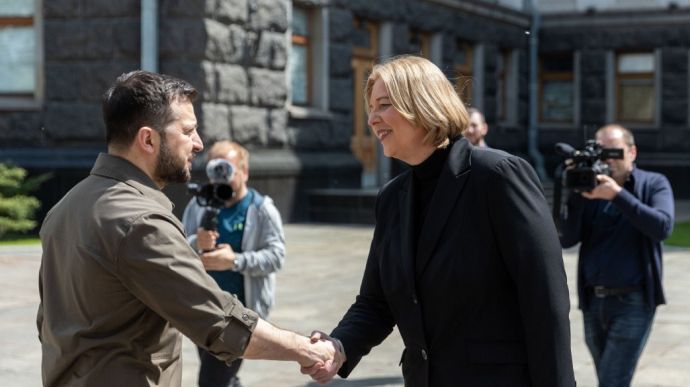  Зеленский встретился с главами парламентов Германии и Норвегии  