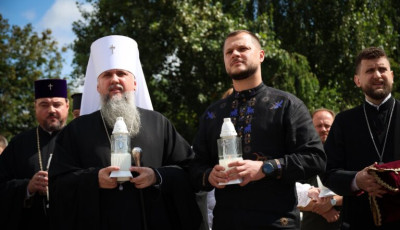 Напередодні Дня Незалежності Микола Калашник взяв участь у Молитовному сніданку у Бучі