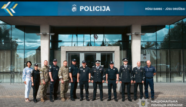 Українські поліцейські отримали найвищі відзнаки поліції Латвії