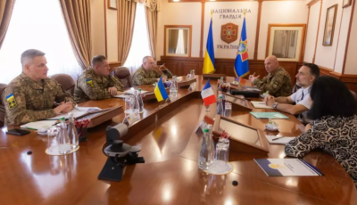 Україна та Франція розширюють співпрацю у підготовці військових Нацгвардії
