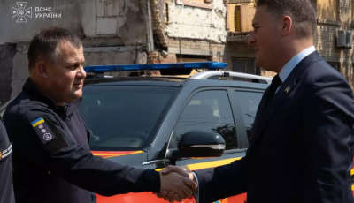 Делегація Великої Британії відвідала місця російських ударів у Києві