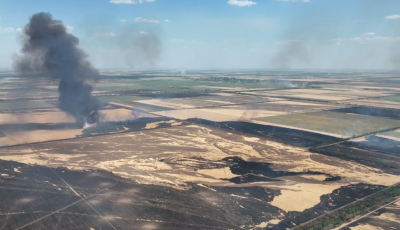 Ukraine's harvest becomes the new battlefield, as fires blacken its arable heartlands