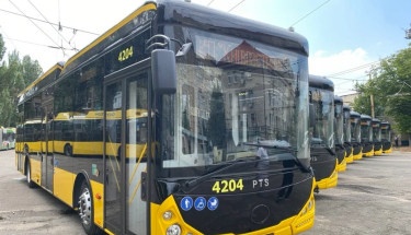 Київ і Тернопіль поповнили парк новими вітчизняними тролейбусами