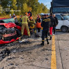 На Житомирщині зіткнулися чотири автомобілі: шестеро людей постраждали